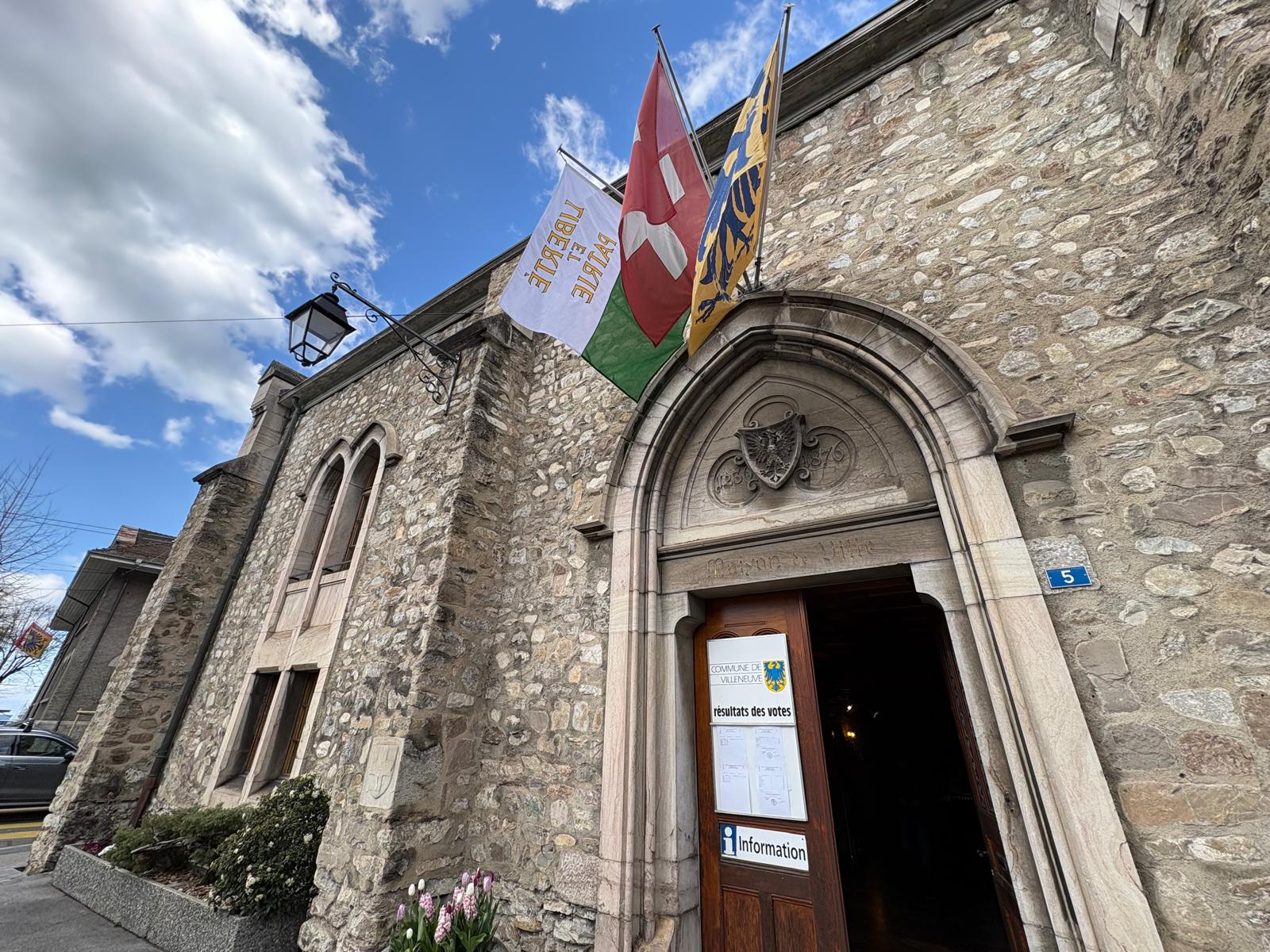 ECVD26 - Résultat du 2ème tour à Villeneuve: Le PLR et le PSVi &amp; Les Verts prennent le contrôle de la Municipalité